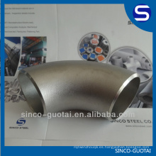 ASTM redondo a789 S 32750 codo, superdúplex S 32750 codo, precio comptitive S 32750 codo